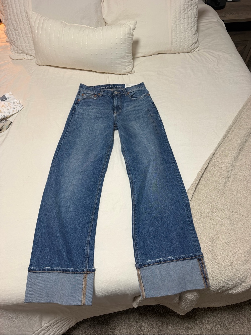 American Eagle stovepipe jeans